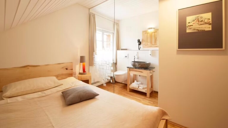 Doppelzimmer im Biohotel LindenGut