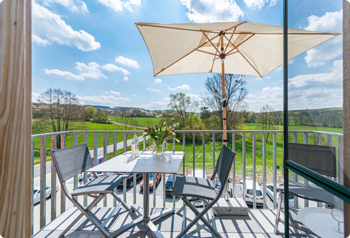 Terasse im Lindengut